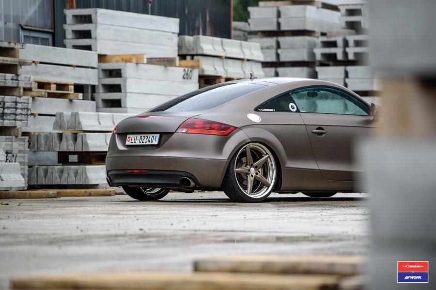  Audi TT Coupe on Vossen Wheels (VWS-3) 2016 года  (фото 7 из 25)